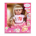 BABY BORN Sister doll Style & play blonde, 43 cm