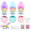 SO SLIME komplekt Fluffy shaker 3-pakk
