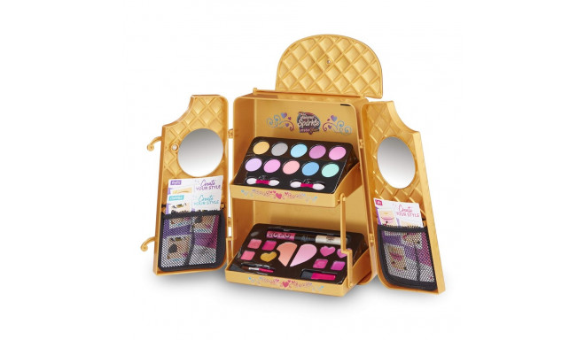 Children's cosmetic set in a handbag CRA-Z-ART, gold color.