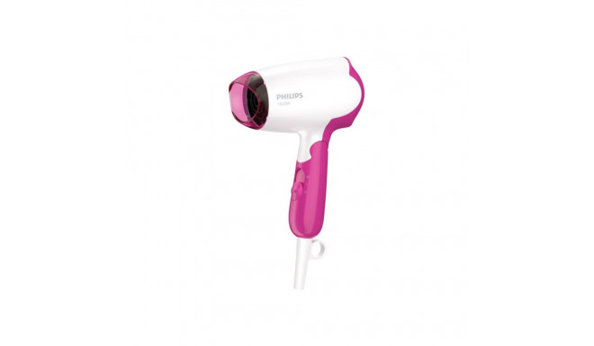 Philips | Hair Dryer | BHD003/00 | 1400 W | Number of temperature settings 2 | White/Pink