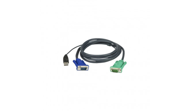 Aten 1.8M USB KVM kaabel 3-ühes SPHD-ga 2L-5202U