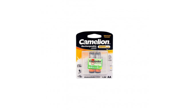 Camelion | AA/HR6 | 2500 mAh | Rechargeable Batteries Ni-MH | 2 pc(s)