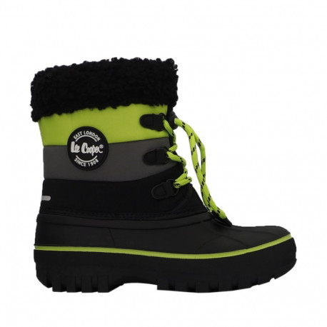 Buty dla dzieci Lee Cooper czarno-limonkowe LCJ-24-44-2856K  28
