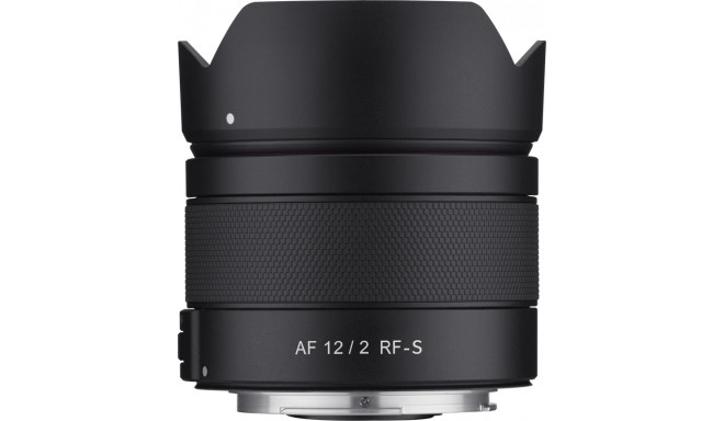 Samyang AF 12mm f/2.0 RF-S objektiiv Canonile