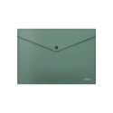Envelope folder  ErichKrause® Fizzy Classic, А4, opaque, green (12 pcs in a bag)