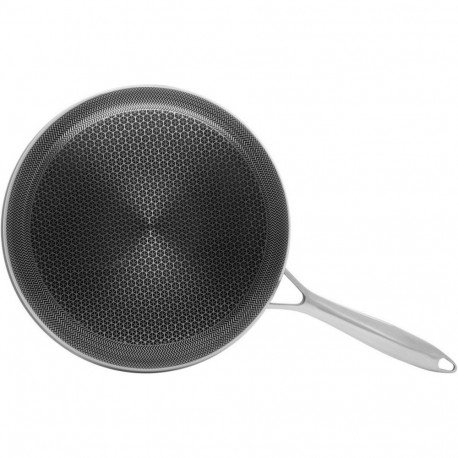 Frying Pan - Kohersen Black Cube 26 cm Saute Pan with Lid, 3.6 L, Non-Stick Diamond Coating