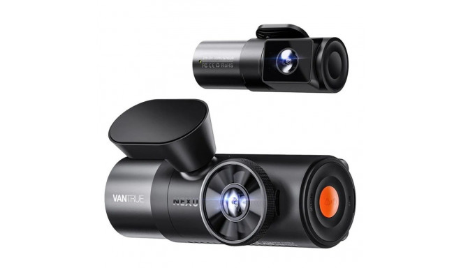 Car Dashcam - VANTRUE N5 NEXUS 5 2592x1944 160° GPS Wi-Fi MicroSD up to 512GB