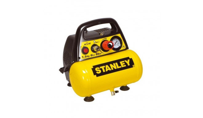 Air Compressor - Stanley C6BB34STN039 6L 1100W 8 Bar Black/Yellow