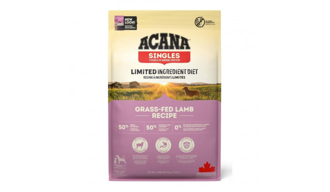 Dry Dog Food - ACANA Singles Grass-Fed Lamb 6kg Gluten Free