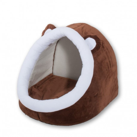 Cat Bed - Go Gift 40x45x34 cm Brown/White