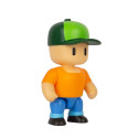 Mini Figures Set - Stumble Guys 3 Characters Glow in the Dark, Multicolor