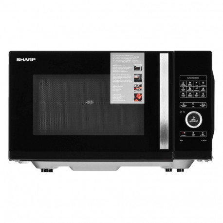 Microwave Oven - Sharp Yc-qg254aeb 25" 1000w, Silver