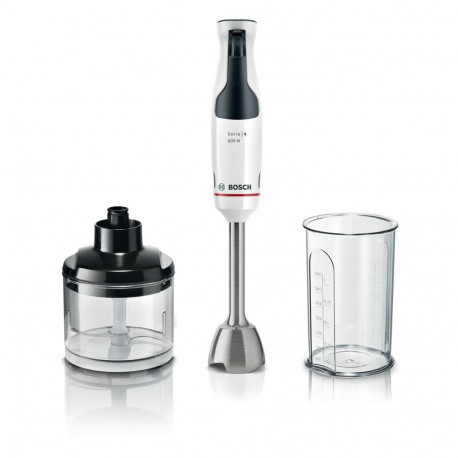 Immersion Blender - Bosch Serie 4 MSM4W220 600 W White Bosch Serie 4 MSM4W220 600W 0.6L Immersion Bl