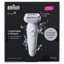 Epilator - Braun Silk-épil 9, Gold, White