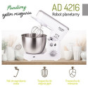 Food Processor - Adler Ad 4216 Gray