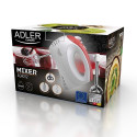 Hand Mixer - Adler Ad 4212 Red/white