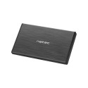 External Hard Drive Enclosure - Natec Genesis 2.5", Black
