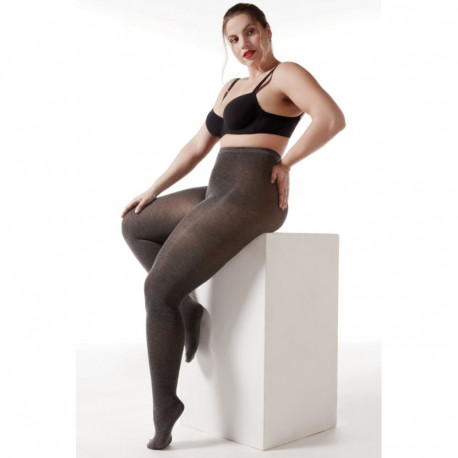 SOKISAHTEL OPICA plus size musta värvi sukkpüksid 448, 450
