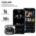 Tozo Agile Nova TWS Bluetooth Earbuds Black