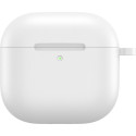 Airpods 4 laadimiskarbiümbris Trendybay CBAP4-02, silikoon, valge