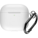 Airpods 4 laadimiskarbiümbris Trendybay CBAP4-02, silikoon, valge