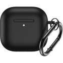 Airpods 4 laadimiskarbiümbris Trendybay CBAP4-02, silikoon, must
