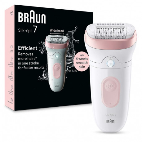 Braun Silk-epil 7 7-000 Pink White