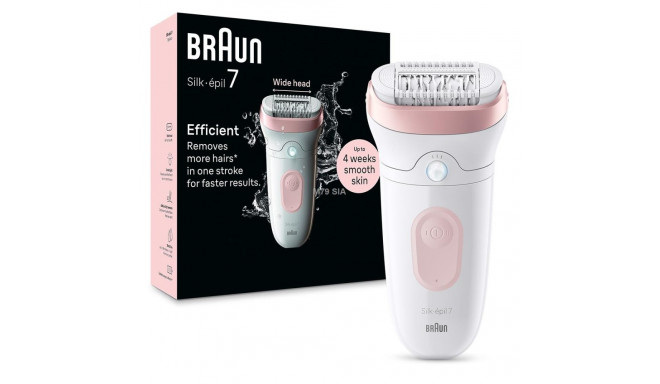 Braun Silk-epil 7 7-000 Pink  White