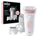 Braun Silk epil 7  Wet & Dry  balta/roza