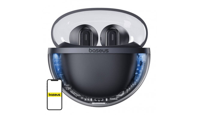 Earphones TWS Baseus Bowie E5x (black)