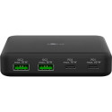 goobay charger USB-C™ PD GaN (65 W) 2x USB-C (Power Delivery) and 2x USB-A (Quick Charge 3.0) goobay charger USB-C™ PD GaN (65 W) 2x USB-C (Power Delivery) and 2x USB-A (Quick Charge 3.0)