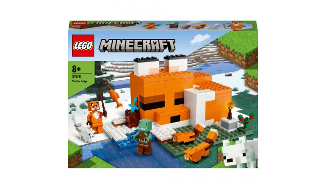 LEGO 21178 Minecraft The Fox Lodge Constructor
