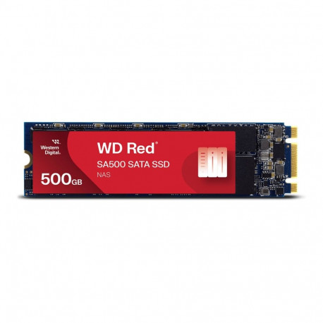 WD Red SSD SA500 NAS 500GB SATA III 6Gb/s M.2 2280 internal single-packed POWERED BY SANDISK