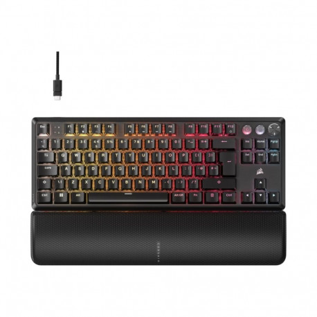 CORSAIR K70 PRO TKL Tenkeyless Magnetic-Mechanical Gaming Keyboard Backlit RGB LED CORSAIR MGX v2 Bl
