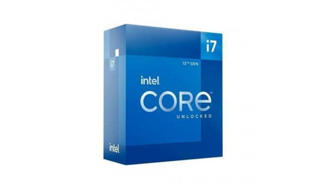 CPU|INTEL|Desktop|Core i7|i7-12700KF|Alder Lake|3600 MHz|Cores 12|25MB|Socket LGA1700|125 Watts|BOX|