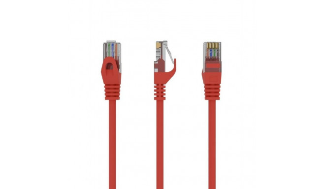 PATCH CABLE CAT6 UTP 1M/RED PP6U-1M/R GEMBIRD