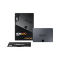 SSD|SAMSUNG|870 QVO|2TB|SATA 3.0|Write speed 530 MBytes/sec|Read speed 560 MBytes/sec|TBW 720 TB|MTB