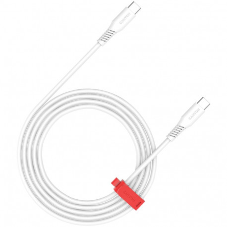 Canyon cable USB-C - USB-C 60W 2m, white (CC60SC)
