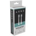 AENO Replacement toothbrush heads, White, Dupont bristles, 2pcs in set (for ADB0003/ADB0005 and ADB0