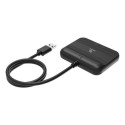 Akasa AK-CR-14BK smart card reader Indoor USB USB 2.0 Black