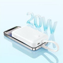 Baseus MAGSAFE MINI WIRELESS POWERBANK 10.000 MAH 20W-BEYAZ power bank Lithium Polymer (LiPo) 10000 