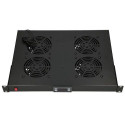 Extralink Fan panel 19&quot;, 4 fans, for rack cabinets, with thermostat