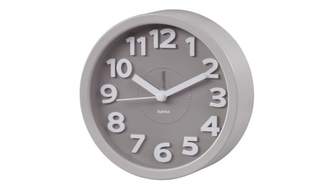 Hama 00186324 Retro Alarm Clock Grey