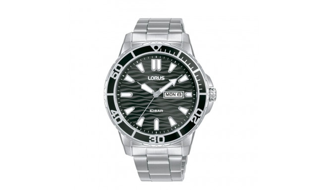 Meeste Kell Lorus RH355AX9 Must Hõbedane