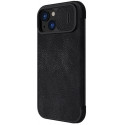 Nillkin case Qin Pro Leather Flip Case Apple iPhone 15, black