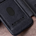 Nillkin kaitseümbris Qin Pro Leather Flip Case Apple iPhone 15, must