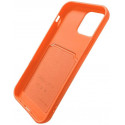 Hurtel case Card Case Silicone Wallet Apple iPhone 13 mini, orange