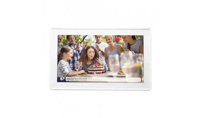 Denver Frameo PFF-1515W 15.6" Digital Frame - White