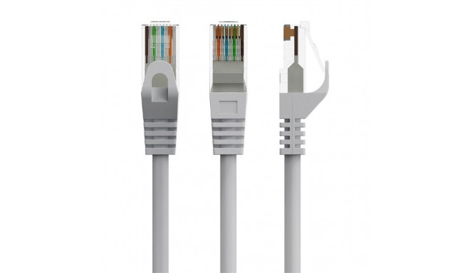 Patch cord cat.6 copper UTP 10m grey