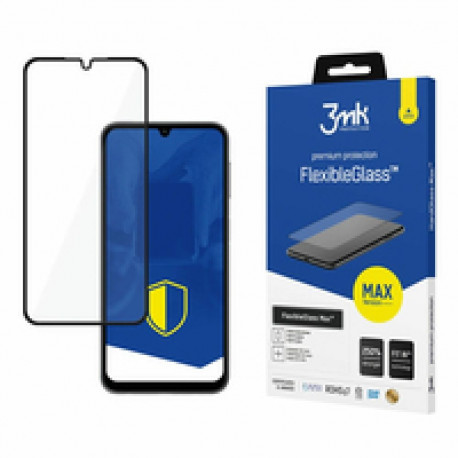 3mk hübriidklaas FlexibleGlass Max Samsung Galaxy A25 5G, must